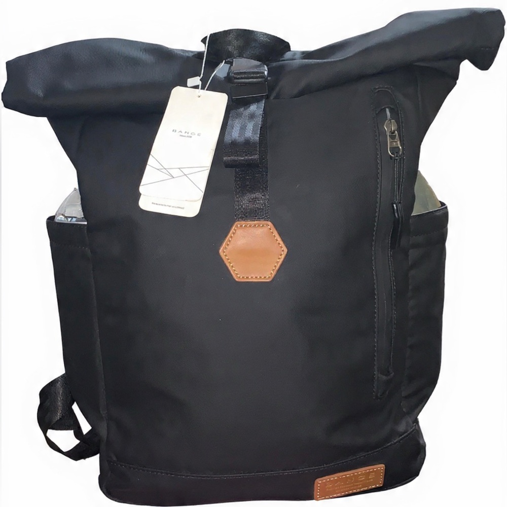 BANGE European Italian Men’s Water Resistant Backpack